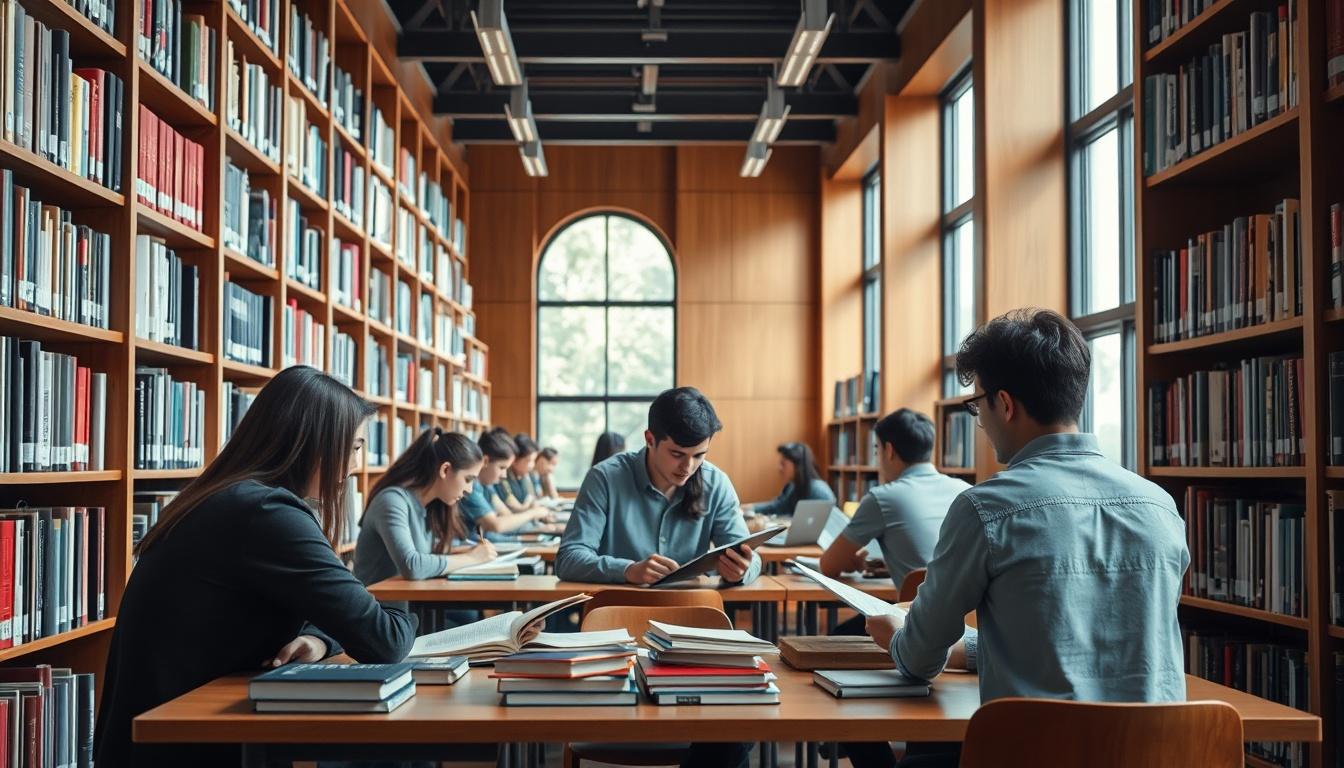 Student using online courses for flexible education